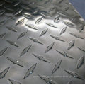 Folha de chapa de alumínio quadriculada nervurada de 5 mm